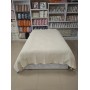 ETEHOMETEX PONPONLU PAMUK PİKE ÇİFT KİŞİLİK 220X240CM KREM 8696474231901